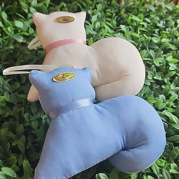 Vintage Russ Lace Cat Ornaments - Picture 5 of 7